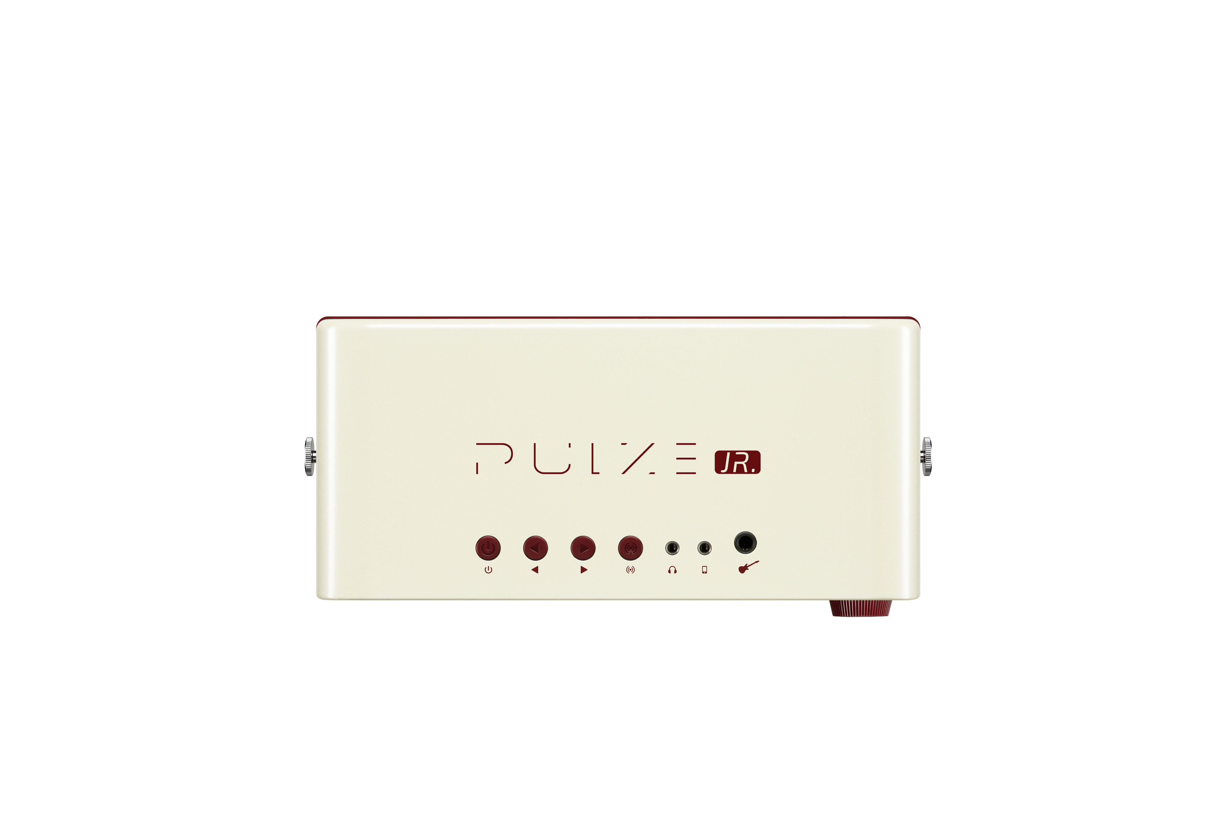 Hotone Pulze JR Luna White 2x3-inch 20W guitar amplifier combo