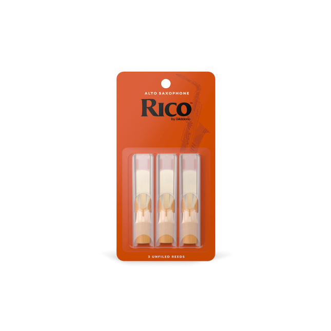 Rico by D'Addario Alto Saxophone Reeds (3-pack)