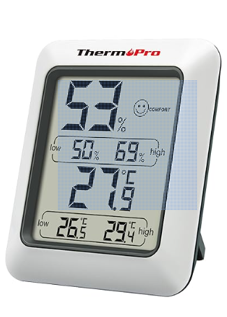 Millers Music Acoustic Digital Thermometer and Piano Hygrometer