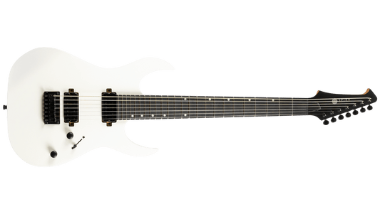 Spira S407 7-String Electric Guitar, Satin White