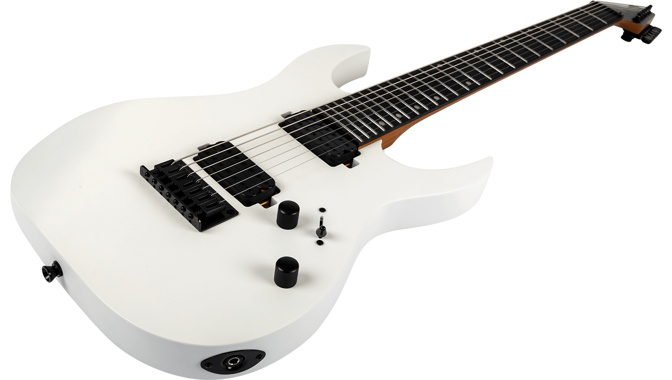 Spira S407 7-String Electric Guitar, Satin White