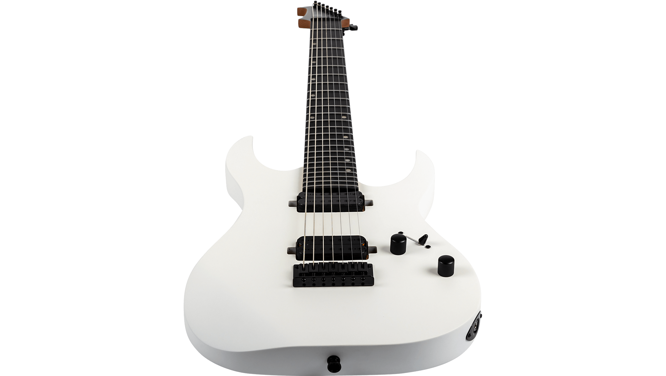 Spira S407 7-String Electric Guitar, Satin White