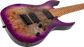 Spira S457 7-String Electric Guitar, Trans Purple
