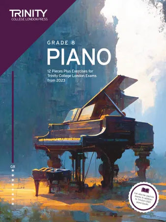 Trinity: Piano from 2023. Grade 8