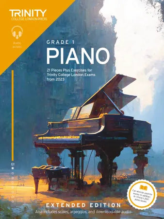 Trinity: Piano from 2023. Grade 1 (extended ed)