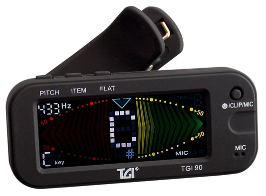 TGI90BK Digital Clip-On Tuner Black