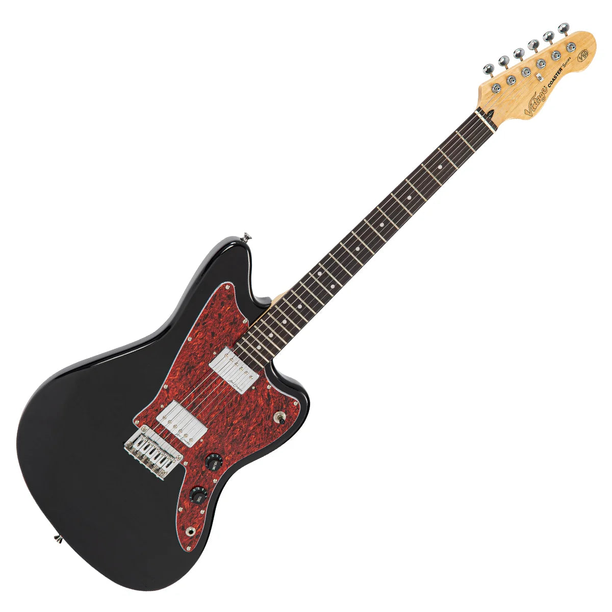 Vintage V50 Coaster Electric Guitar Pack, Boulevard Black