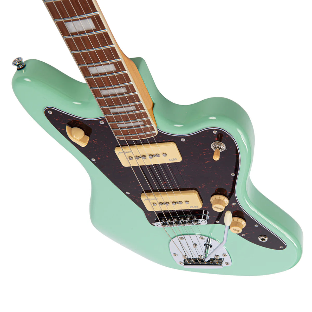 Vintage 30th Anniversary V65 Electric Guitar with Vibrato, Ventura Green