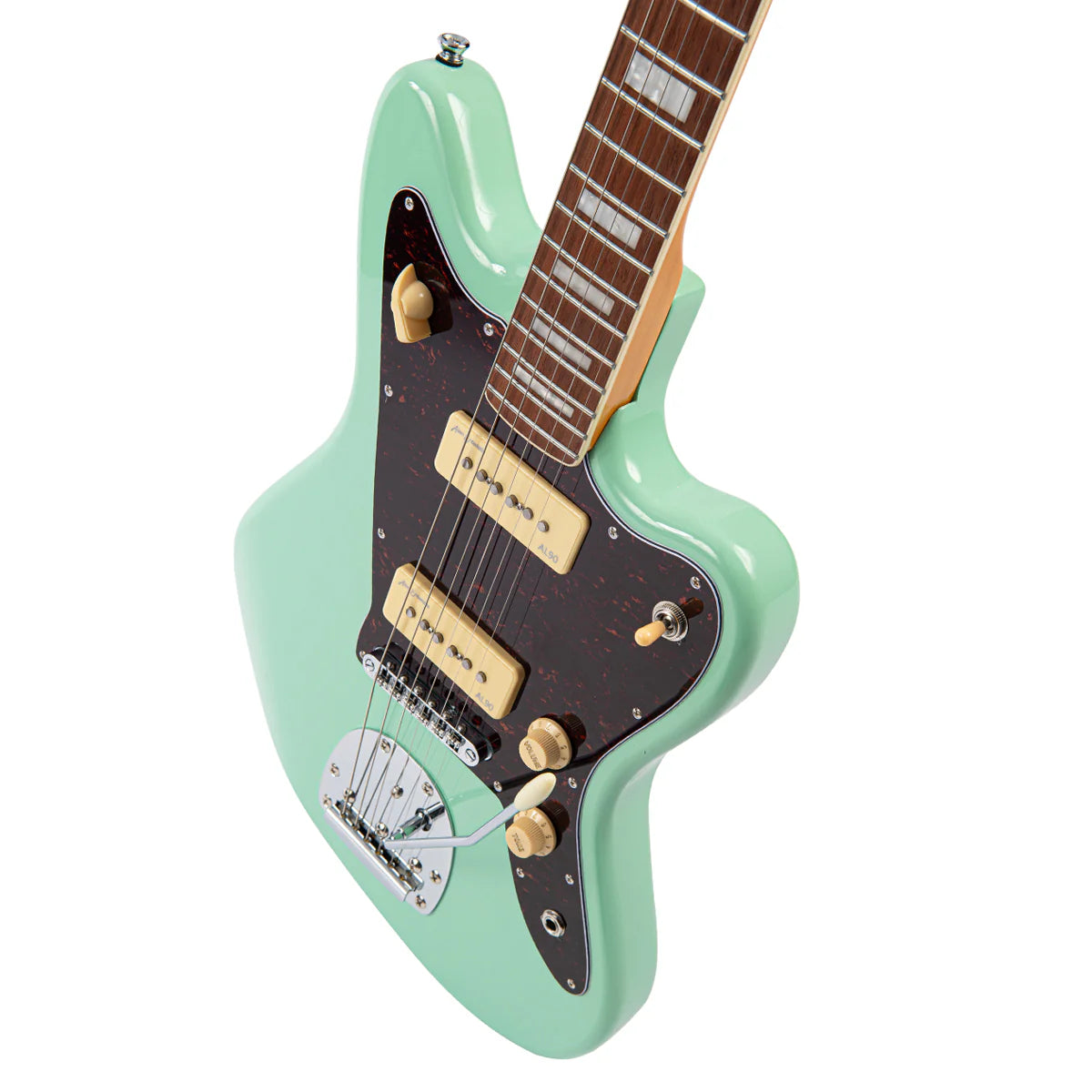 Vintage 30th Anniversary V65 Electric Guitar with Vibrato, Ventura Green