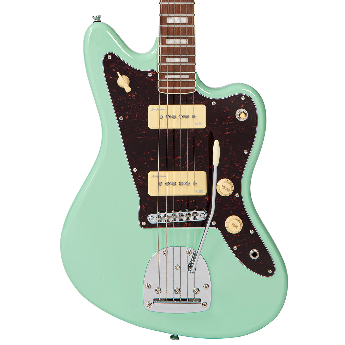 Vintage 30th Anniversary V65 Electric Guitar with Vibrato, Ventura Green
