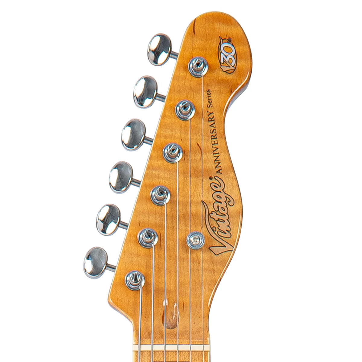 Vintage 30th Anniversary V72 ReIssued Electric Guitar, Boulevard Black