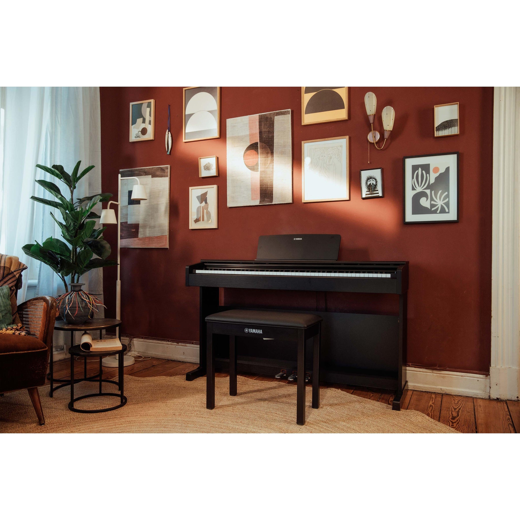 Yamaha Arius YDP145B Satin Black Digital Piano