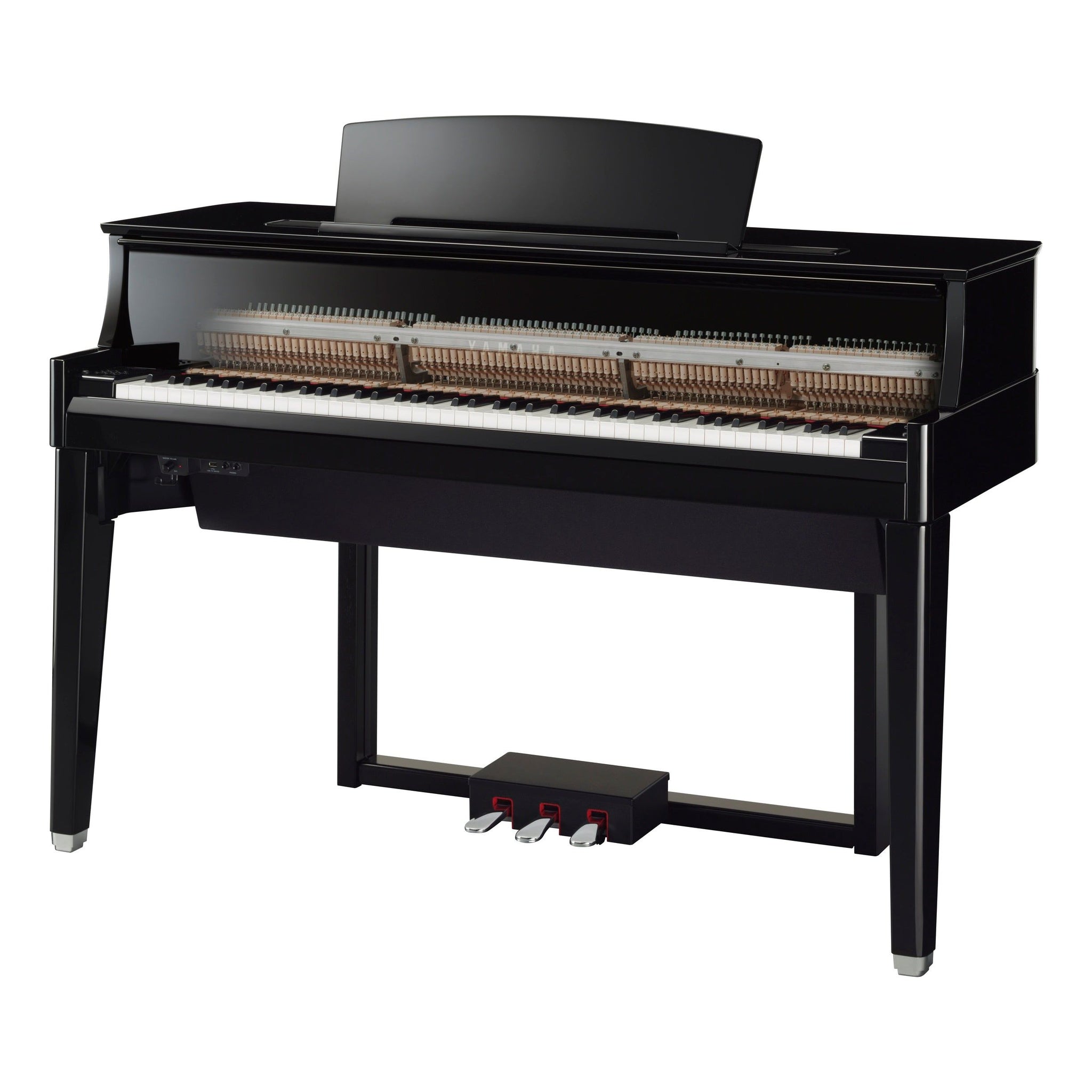 Yamaha N1X AvantGrand Hybrid Piano, Black Polyester