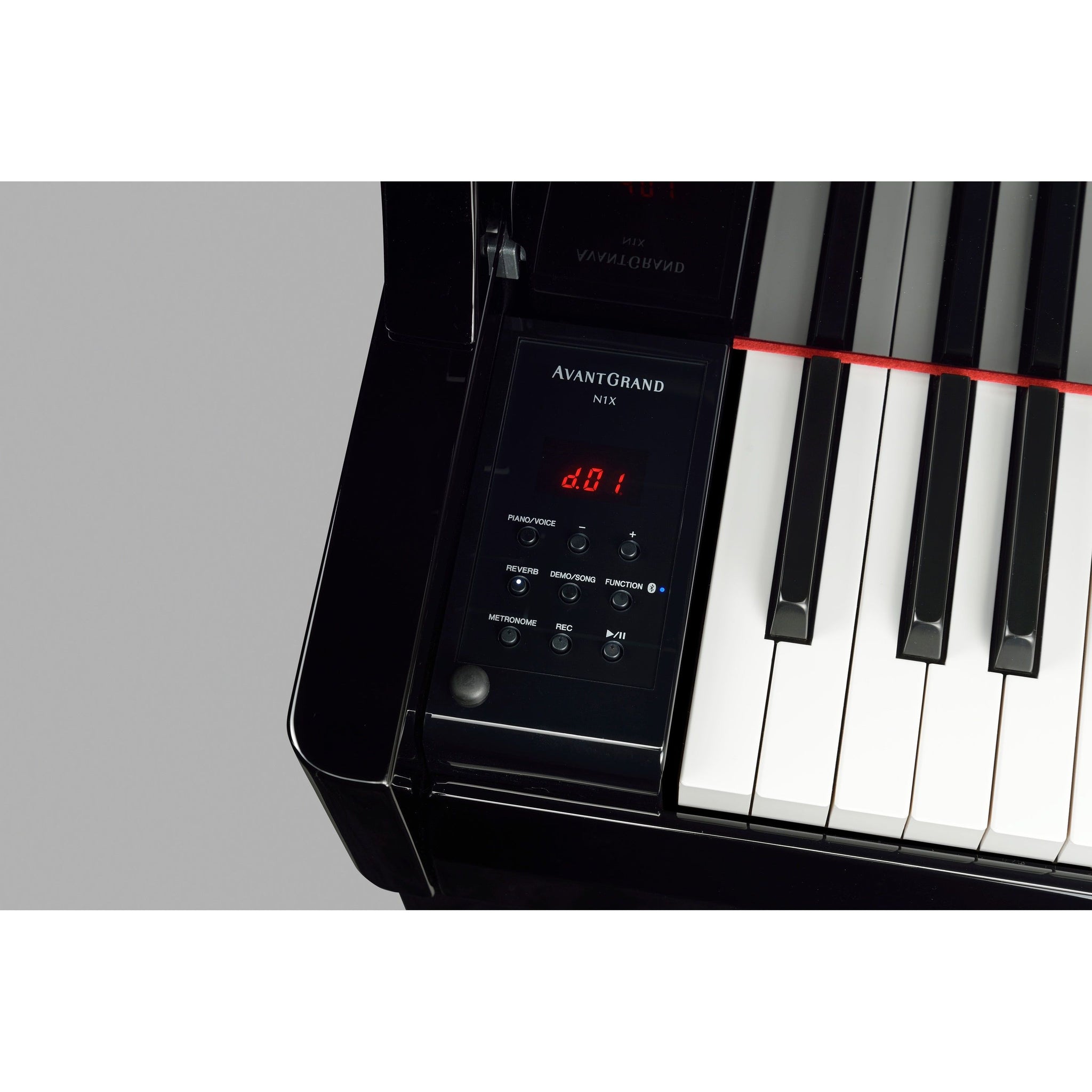 Yamaha N1X AvantGrand Hybrid Piano, Black Polyester