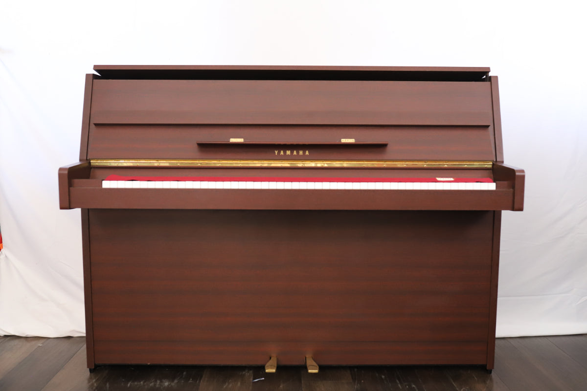 Yamaha E108 Upright Piano Satin Mahogany (Secondhand)