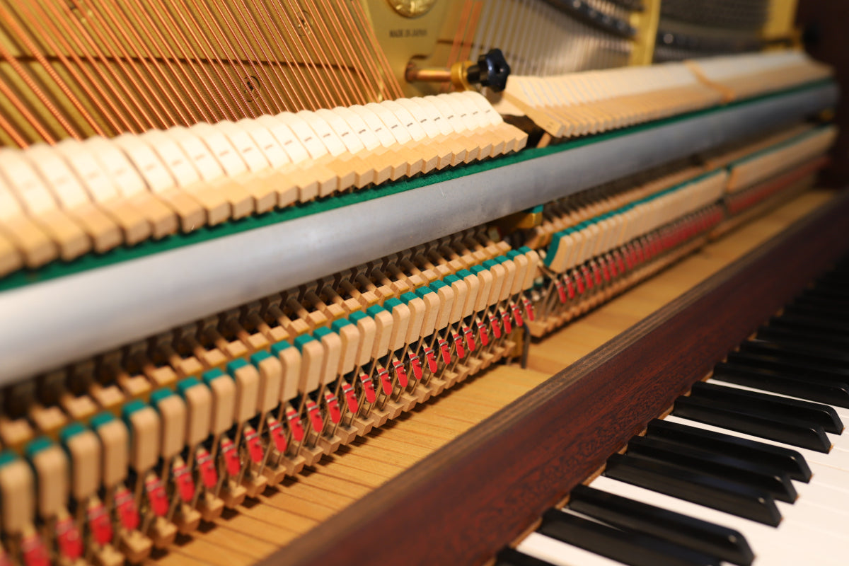 Yamaha E108 Upright Piano Satin Mahogany (Secondhand)