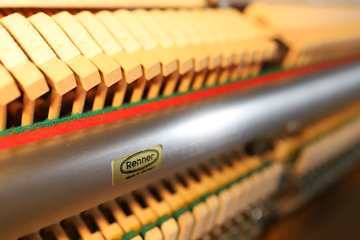 Zimmermann Upright Piano by C.Bechstein in Polished Black (Secondhand)