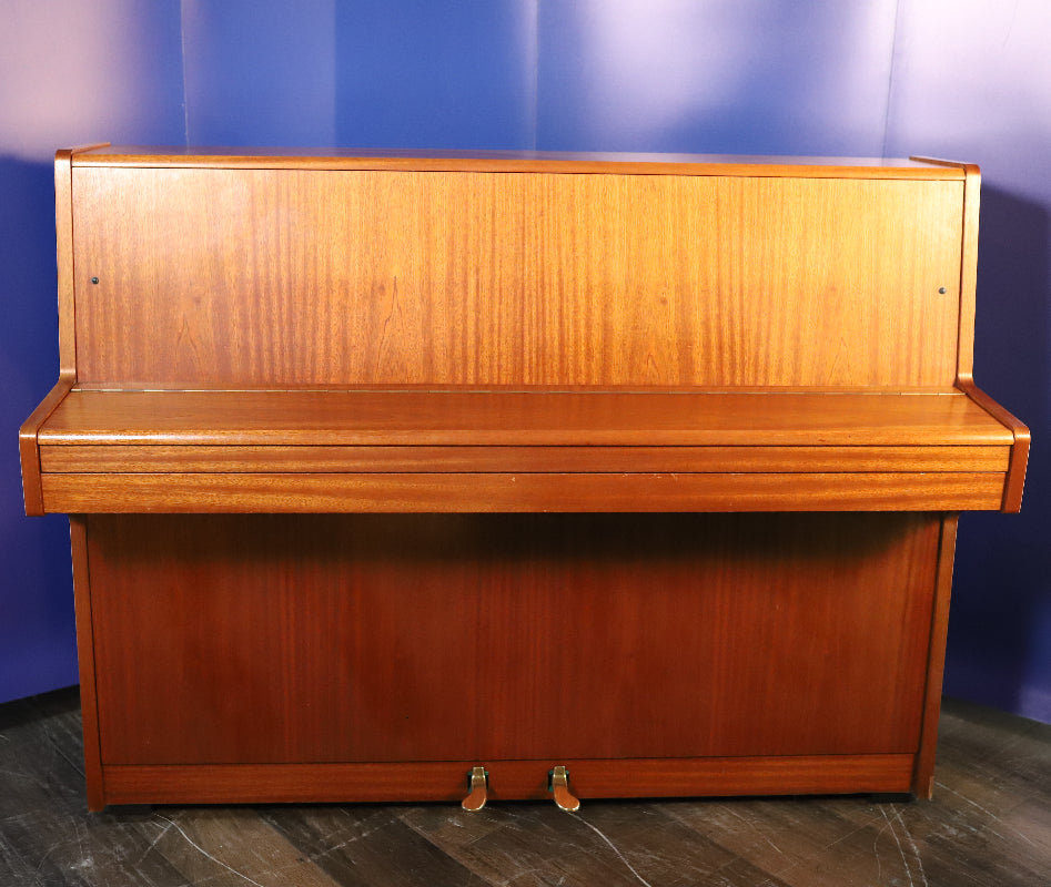 Zimmermann Secondhand Upright Piano, Satin Mahogany
