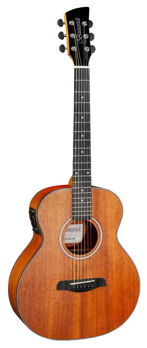Brunswick BSM100 Super Mini 3/4 Size Electro Acoustic Guitar, Mahogany