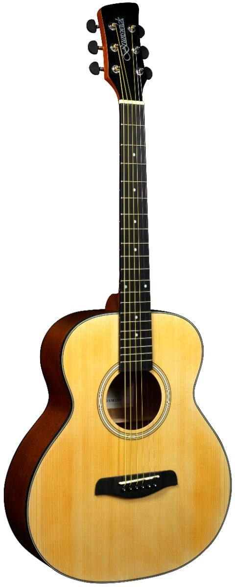 Brunswick BSM100 Super Mini 3/4 Size Acoustic Guitar, Natural
