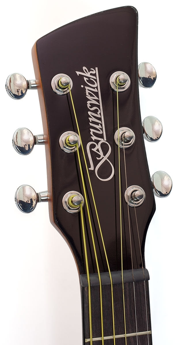 Brunswick BT200 Traveller Acoustic Guitar, Tobacco Burst