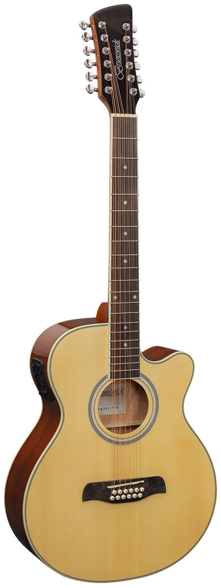 Brunswick BTK5012NA 12-String Electro Acoustic Guitar