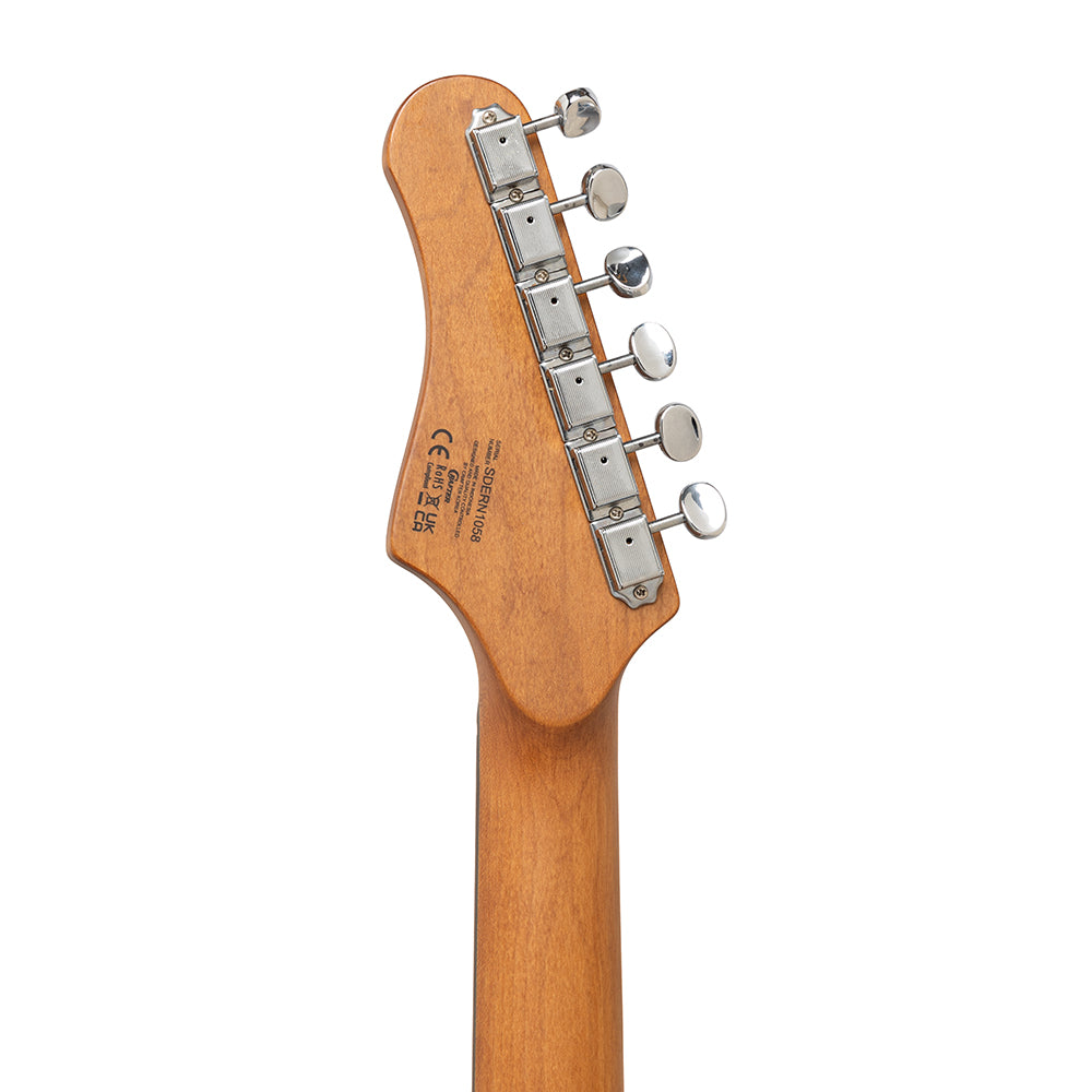 Crafter Crema S-Style Electric Guitar, Tobacco Sunburst