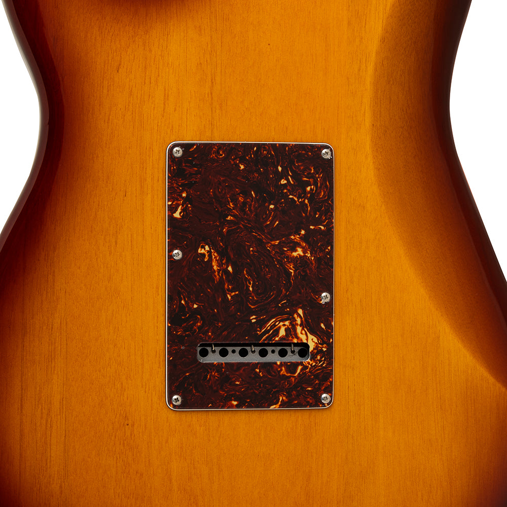 Crafter Crema S-Style Electric Guitar, Tobacco Sunburst
