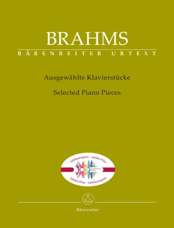 Brahms, Johannes: Selected Piano Pieces