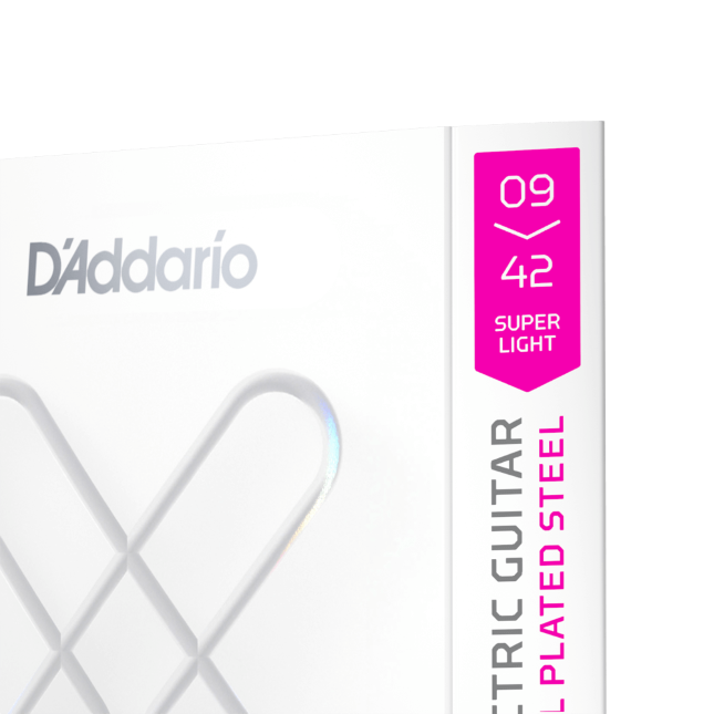 D'Addario XS 09-42 Super Light, Nickel Coated Electric Guitar Strings