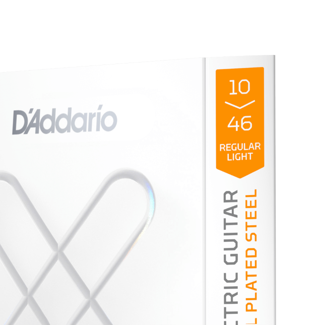 D'Addario XS 10-46 Regular Light, Nickel Coated Electric Guitar Strings