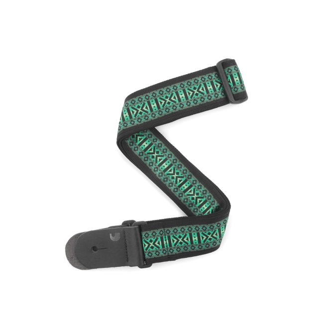 D'Addario Woven Guitar Strap, Monterey, Green