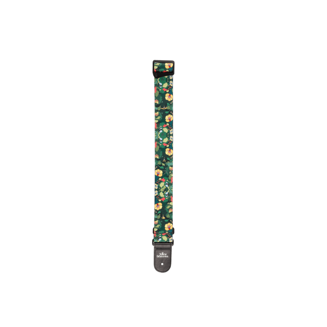 D'Addario Beatles Yellow Submarine 55th Anniversary Polyester Guitar Strap, Pepperland Woods