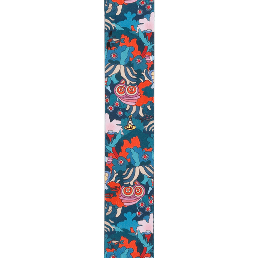 D'Addario Beatles Yellow Submarine 55th Anniversary Polyester Guitar Strap, Under The Sea