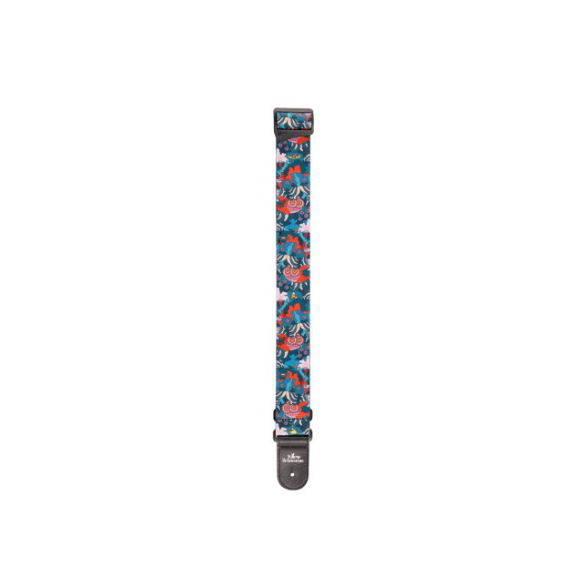 D'Addario Beatles Yellow Submarine 55th Anniversary Polyester Guitar Strap, Under The Sea