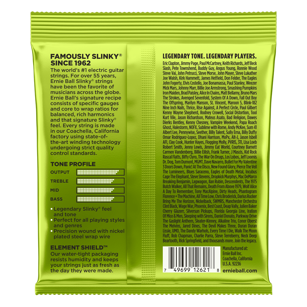 Ernie Ball 7-String Regular Slinky 10-56 Electric Guitar Strings