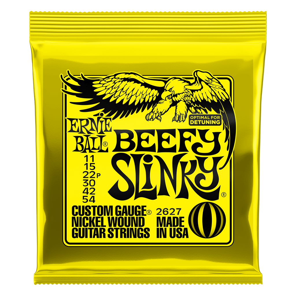 Ernie Ball Beefy Slinky 11-54 Electric Guitar Strings