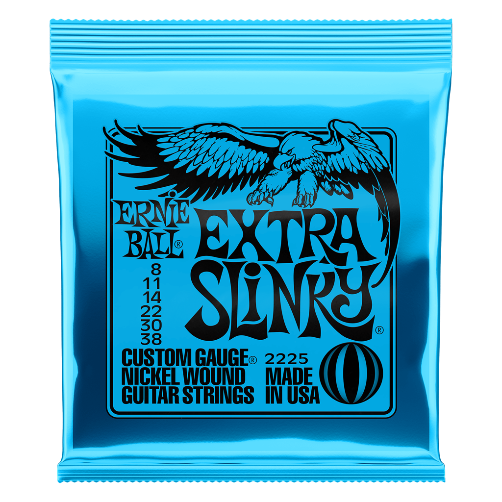 Ernie Ball Extra Slinky 8-38 Electric Guitar Strings