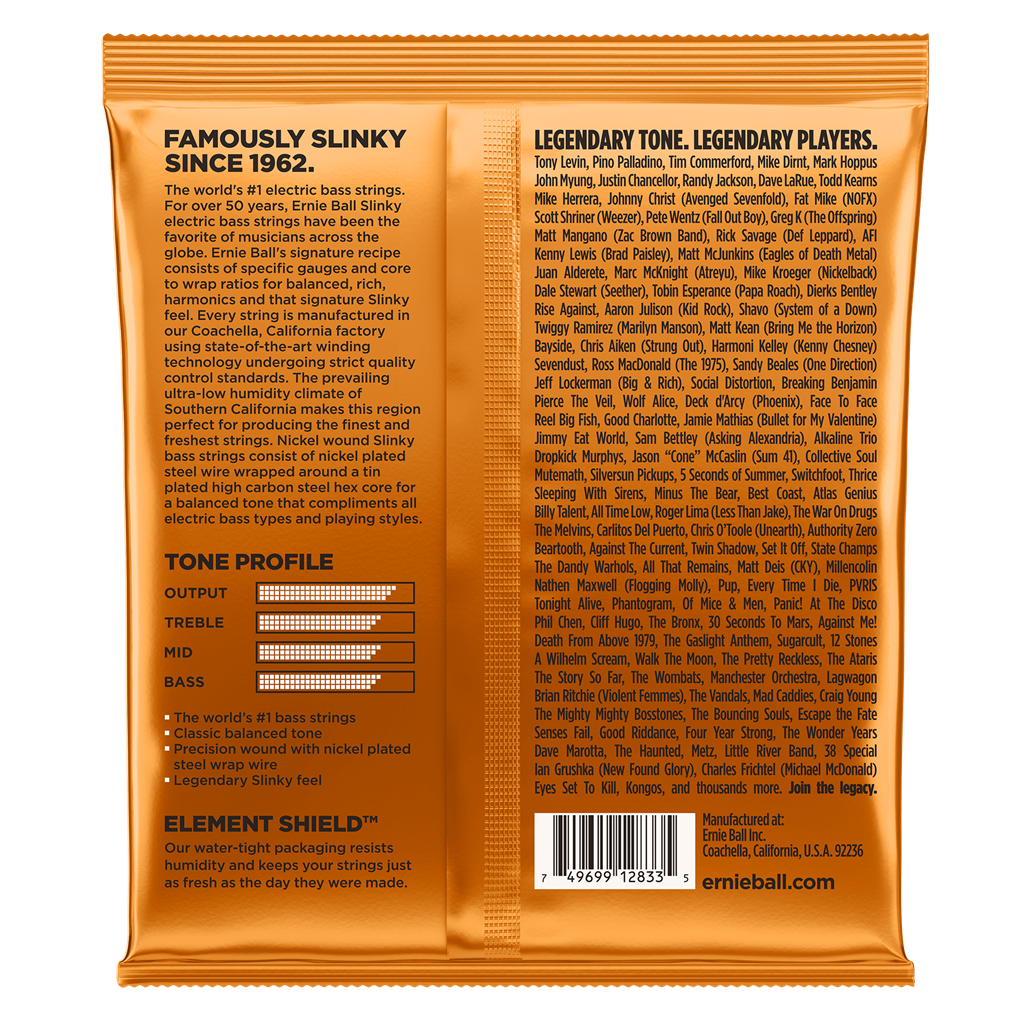 Ernie Ball Hybrid Slinky 45-105 Bass Guitar Strings