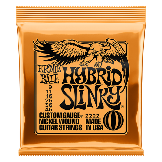 Ernie Ball Hybrid Slinky 9-46 Electric Guitar Strings