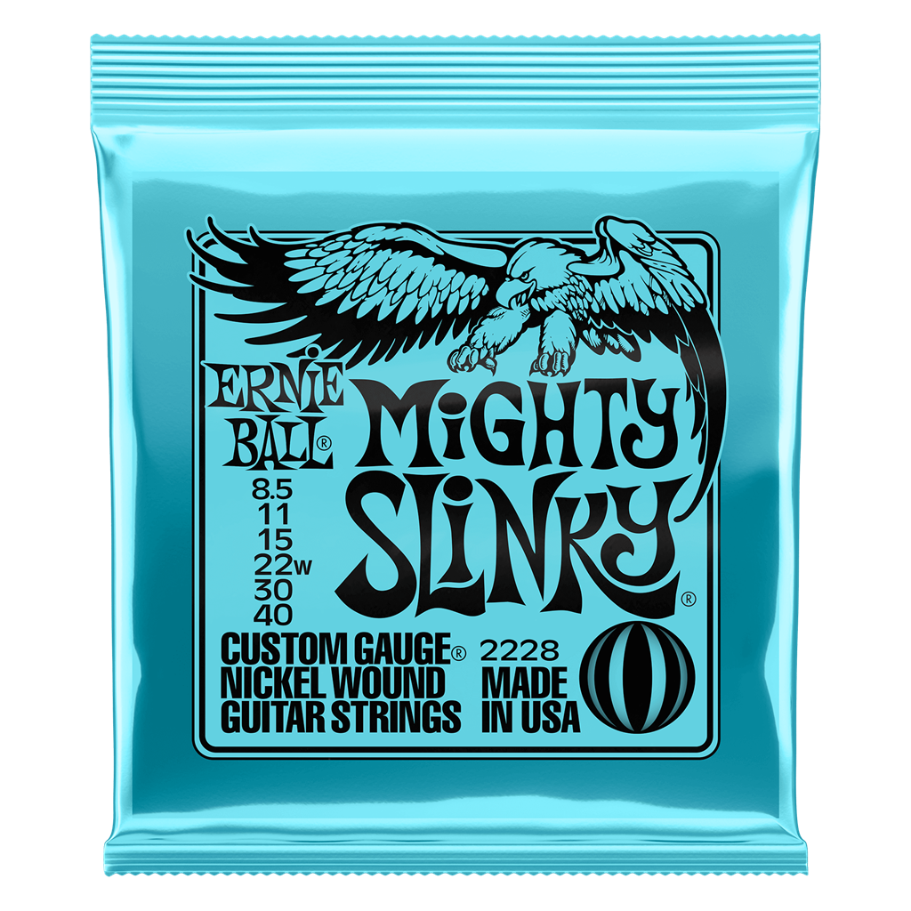 Ernie Ball Mighty Slinky 8.5-40 Electric Guitar Strings