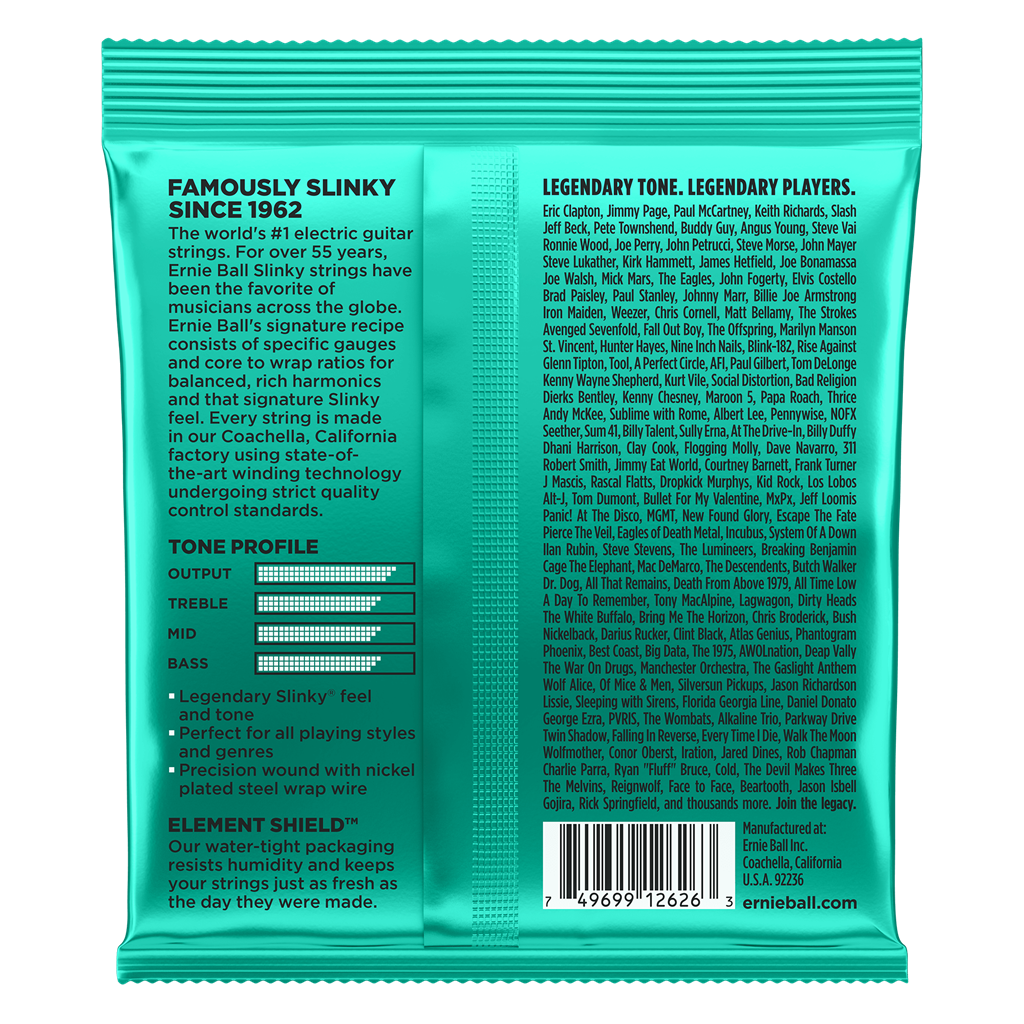 Ernie Ball Not Even Slinky 12-56 Electric Guitar Strings