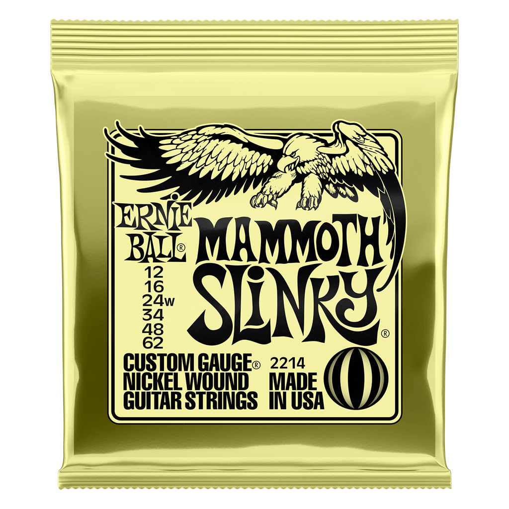 Ernie Ball Mammoth Slinky 12-62 (Wound G) Electric Guitar Strings