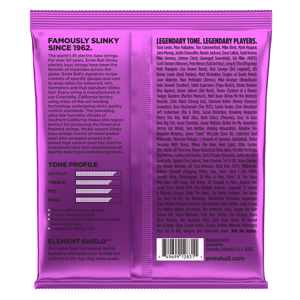 Ernie Ball Power Slinky 55-110 Bass Guitar Strings