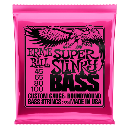 Ernie Ball Super Slinky 45-100 Bass Guitar Strings