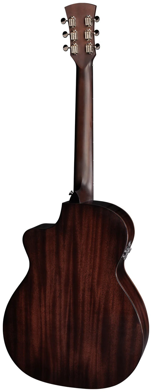 Faith PJE Legacy Earth Cutaway Electro-Acoustic Guitar, Dark Roast