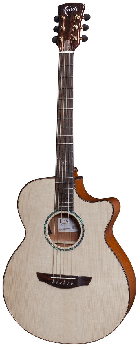 Faith Natural Series Venus Cutaway Electro-Acoustic Guitar