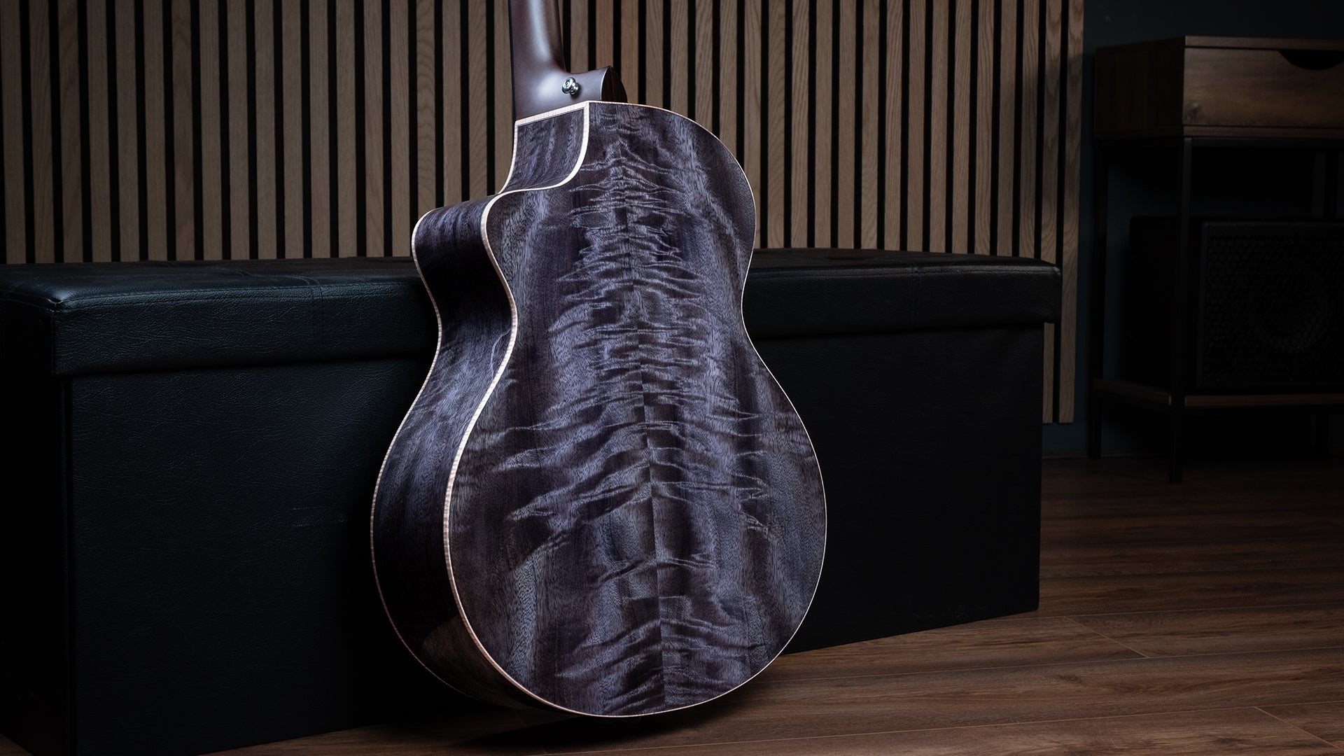 Faith FX Exotic Series Moondust Grey Neptune Cutaway Electro-Acoustic Guitar