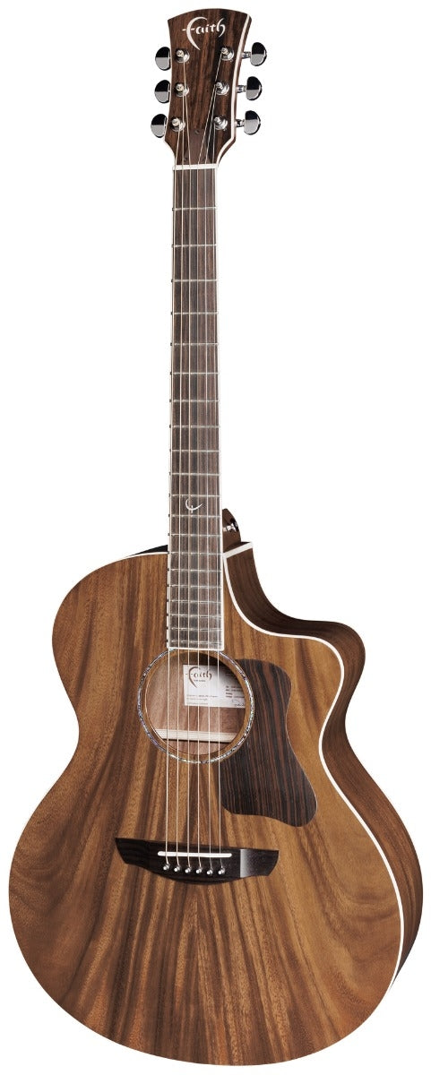 Faith Nexus Series Coffee Brown Neptune Cutaway Electro-Acoustic Guitar