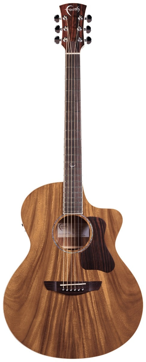 Faith Nexus Series Coffee Brown Neptune Cutaway Electro-Acoustic Guitar